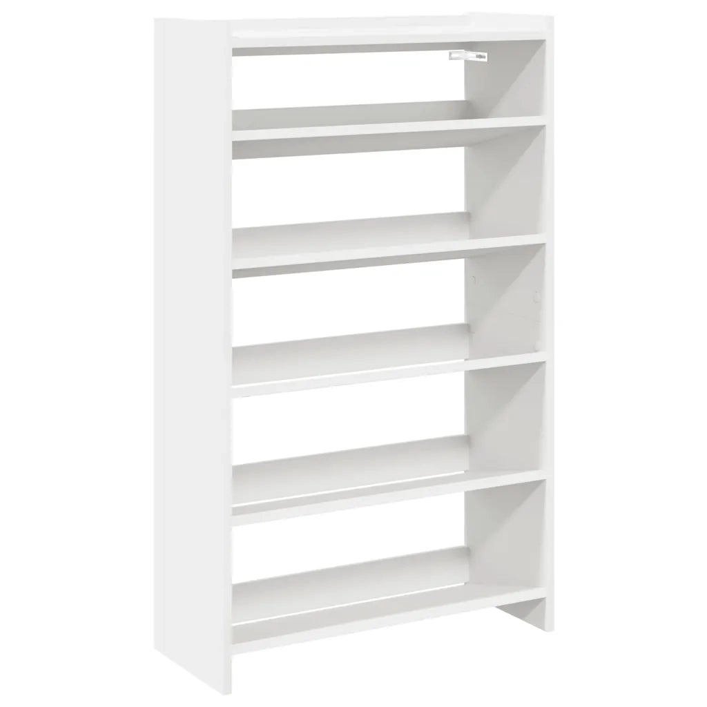 Scarpiera Bianca 60x25x100 cm in Truciolato 859869