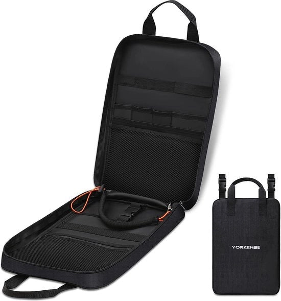 Organizzatore di utensili per campeggio, contenitore per accessori da cucina per campeggio, servizio da campeggio, piccolo e portatile, adatto per l'uso all'aperto, escursioni, arrampicate, campeggio (solo borsa)