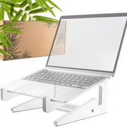 Altezza laptop - Altezza laptop - Stabile - Lavorare in piedi - Ergonomico - Elevatore laptop per ufficio - Da non perdere per il vostro laptop!