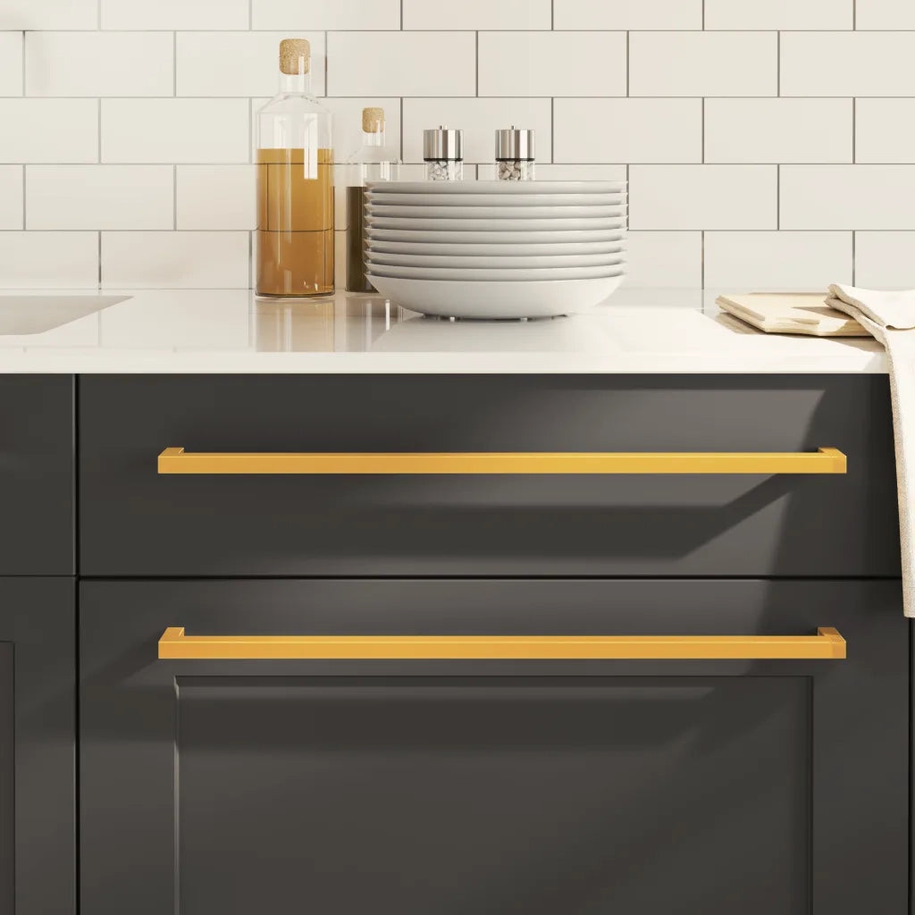 Maniglie per Mobili 20 pz Oro 480 mm in Acciaio Inox 3203650