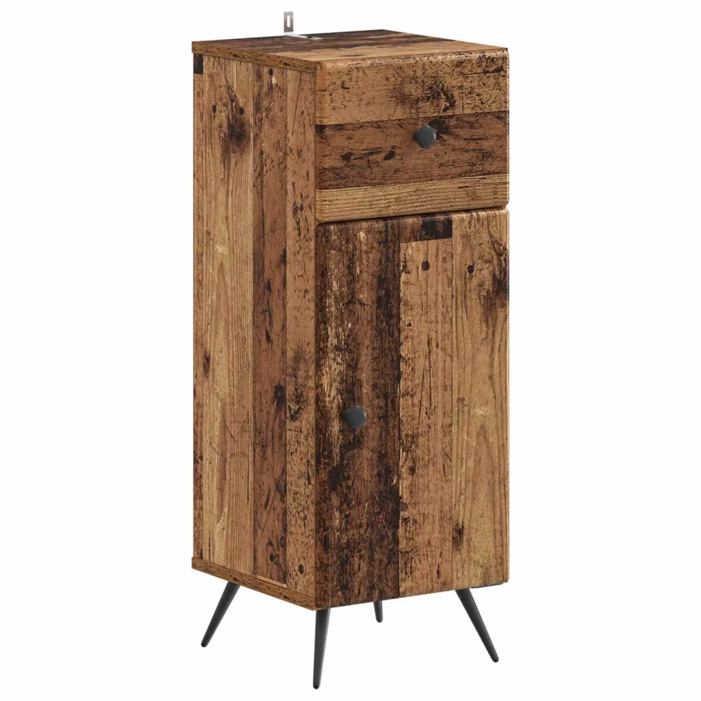 Set di armadietti da bagno in 3 pezzi BREDA Legno antico 3417808