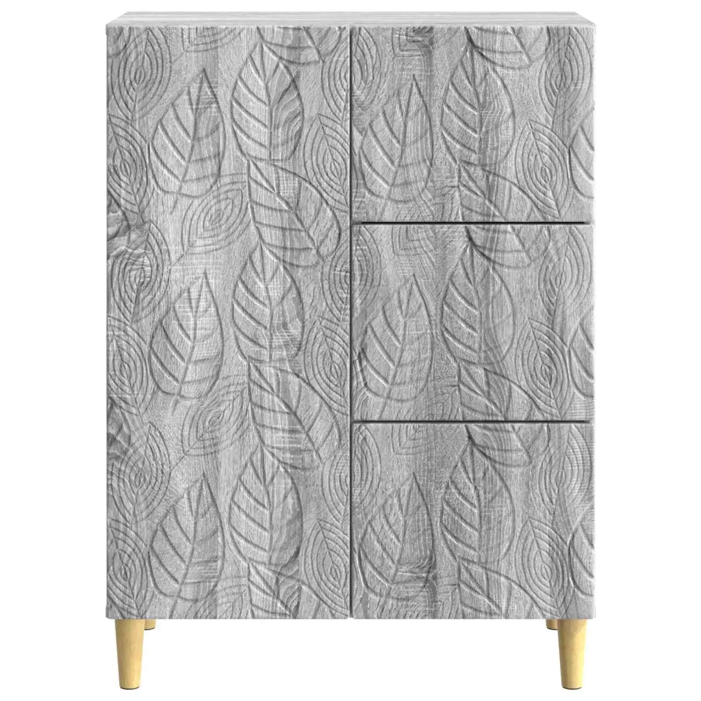 Credenza Sonoma grigio 66 x 34,5 x 90 cm Legno ingegnerizzato