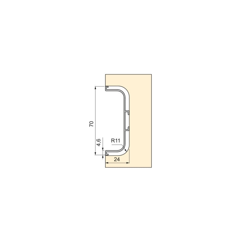 Kit di 8 contenitori organizer Cube per cassetti, Plastica, Trasparente