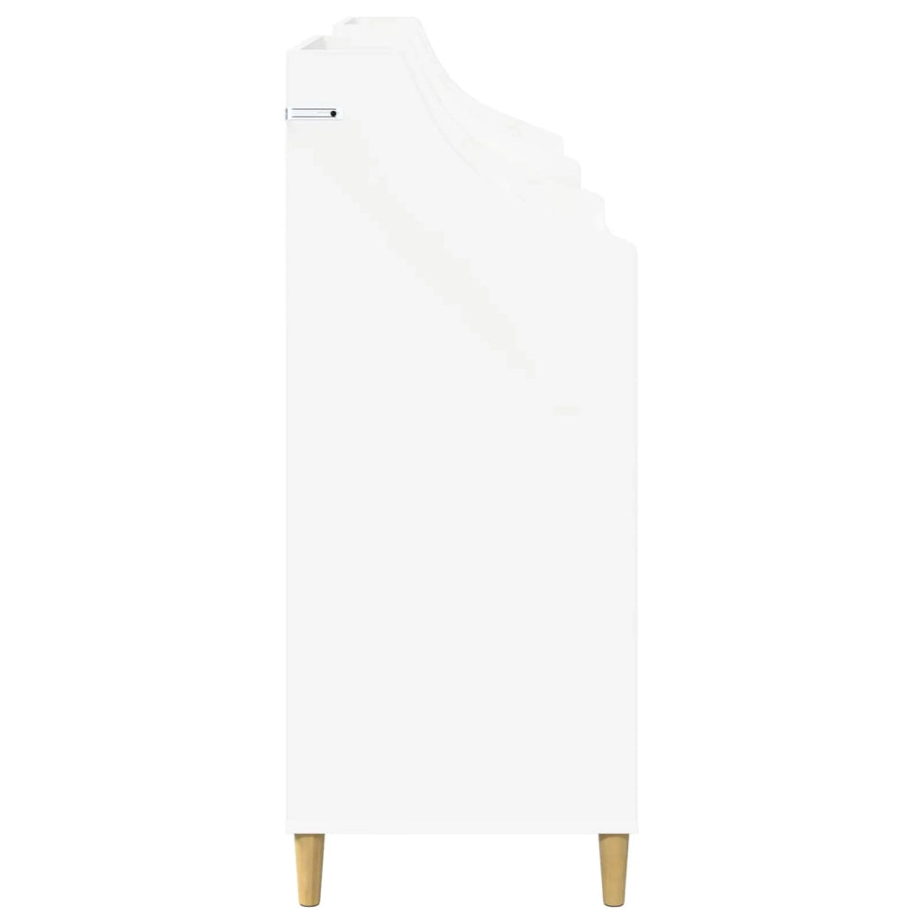Set di Mensole per Media 3 pz Bianco 212 x 46 x 112 cm 3434651