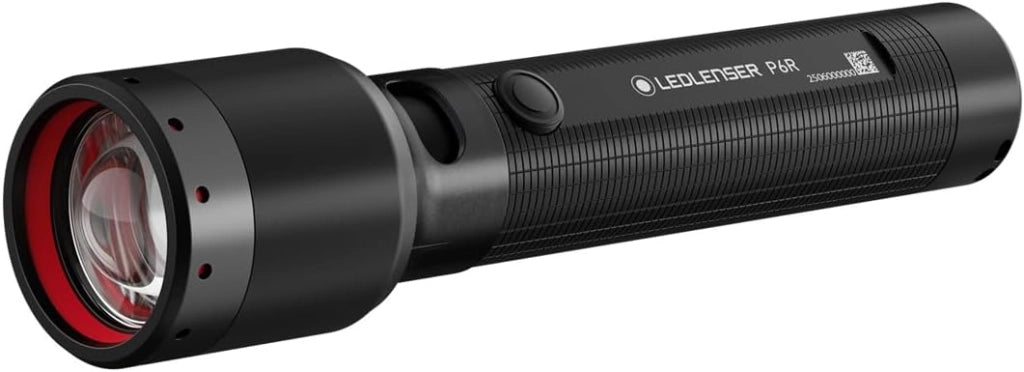 Ledlenser P7R Torcia LED ricaricabile, 2000 lm, 320 m, USB-C, IP68, 80 h, 4 modalità – Tattica per escursioni, emergenza