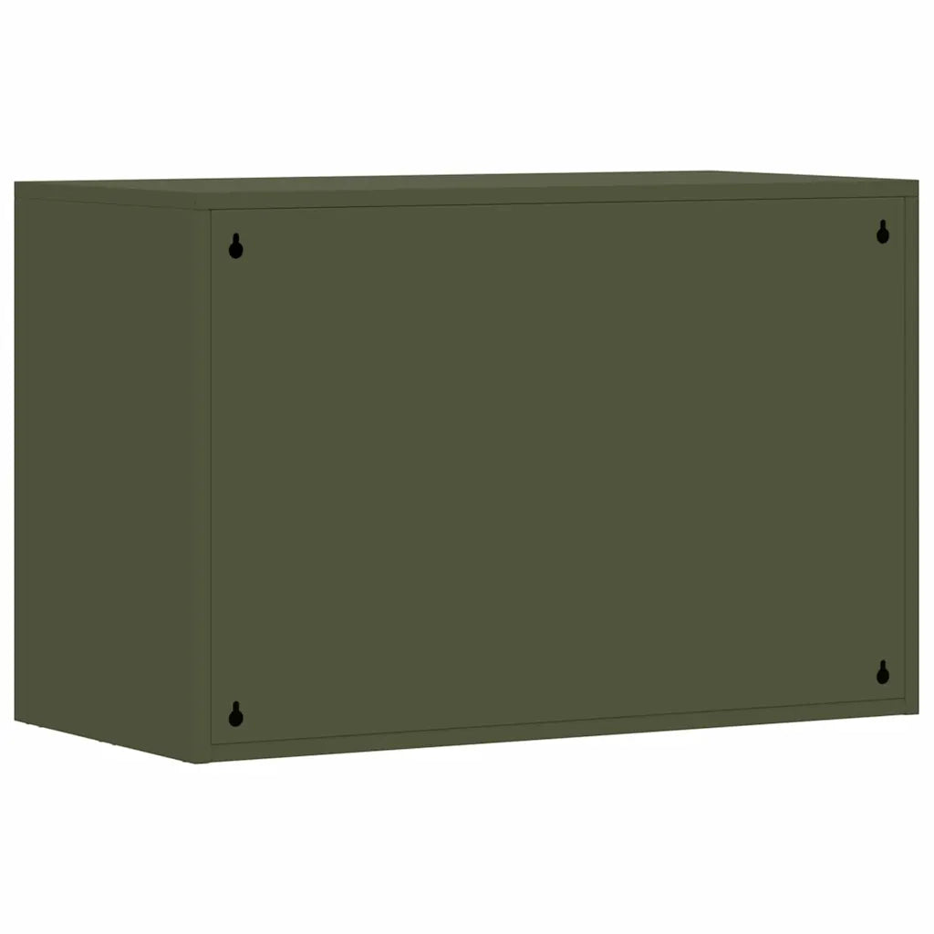 Armadio a muro per garage Oliver verde 80 x 40 x 53 cm