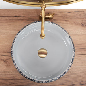 Lavabo Da Appoggio Rea Florisa