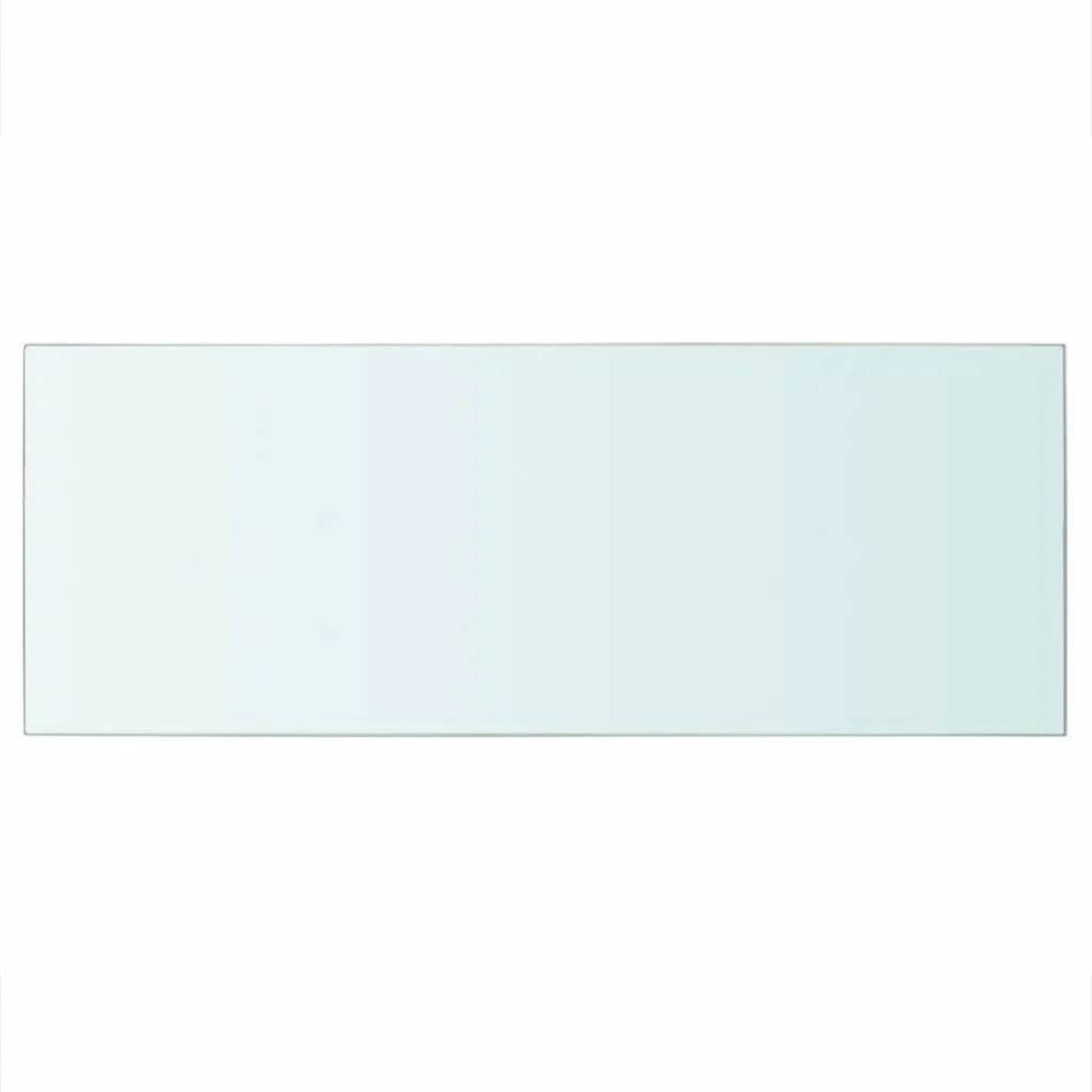 Pannello per mensola in vetro trasparente 60 x 25 cm 2702190/2