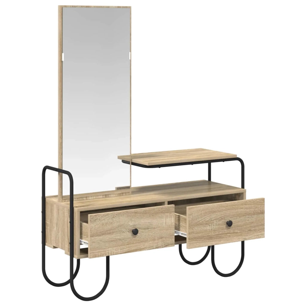 Tavolo da Trucco Rovere Sonoma Legno ingegnerizzato 8007684