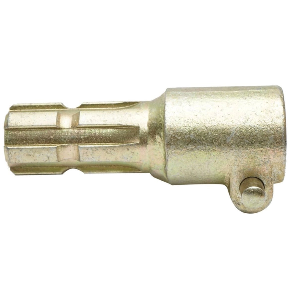 Riduzione per presa di forza da Z6 3/8 a Z6 3/4 L=165mm Adattatore presa di forza Adattatore cardanico