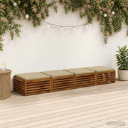 Cuscini per Sedia in 4 Pezzi SOEST 4 pz 100% Poliestere 944646