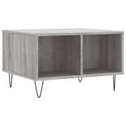 Tavolino da salotto | Tavolino da caff¨¨ | Tavolino da Soggiorno grigio sonoma 60x50x36,5 cm in Multistrato