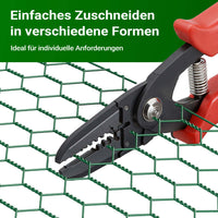 Rete metallica verde per voliere maglie da 25x25mm rotolo 60cmx25m Rete per recinti