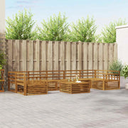 Set di divani da esterno 8 pcs Naturale 3373169