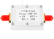 Modulo di Amplificazione RF - 21dB - 0.01-4GHz - Verifica di banda - Amplificatore a basso rumore - Compatta