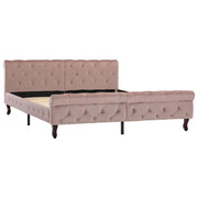 Giroletto Rosa in Velluto 160x200 cm 288568