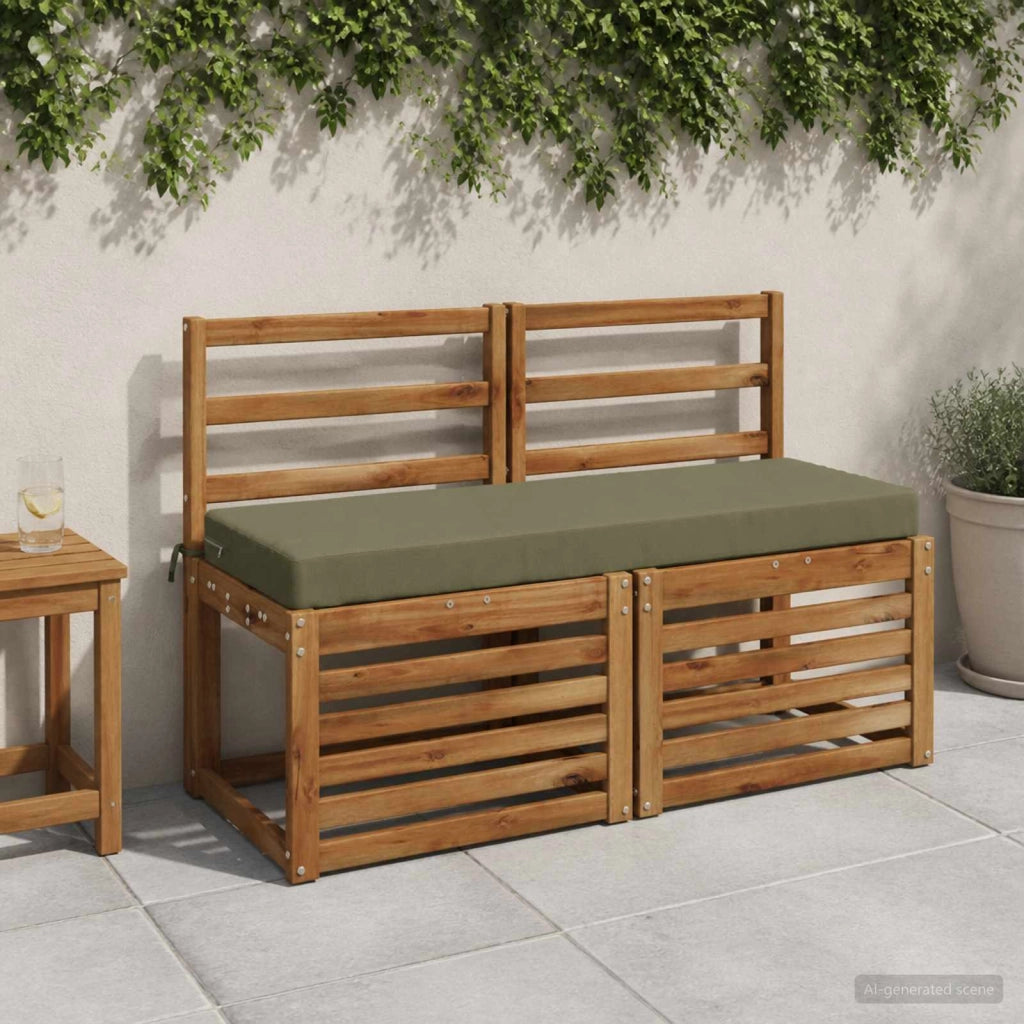 Cuscini per Panchina a 2 Pezzi SOEST 2 pz 100% Poliestere 949603