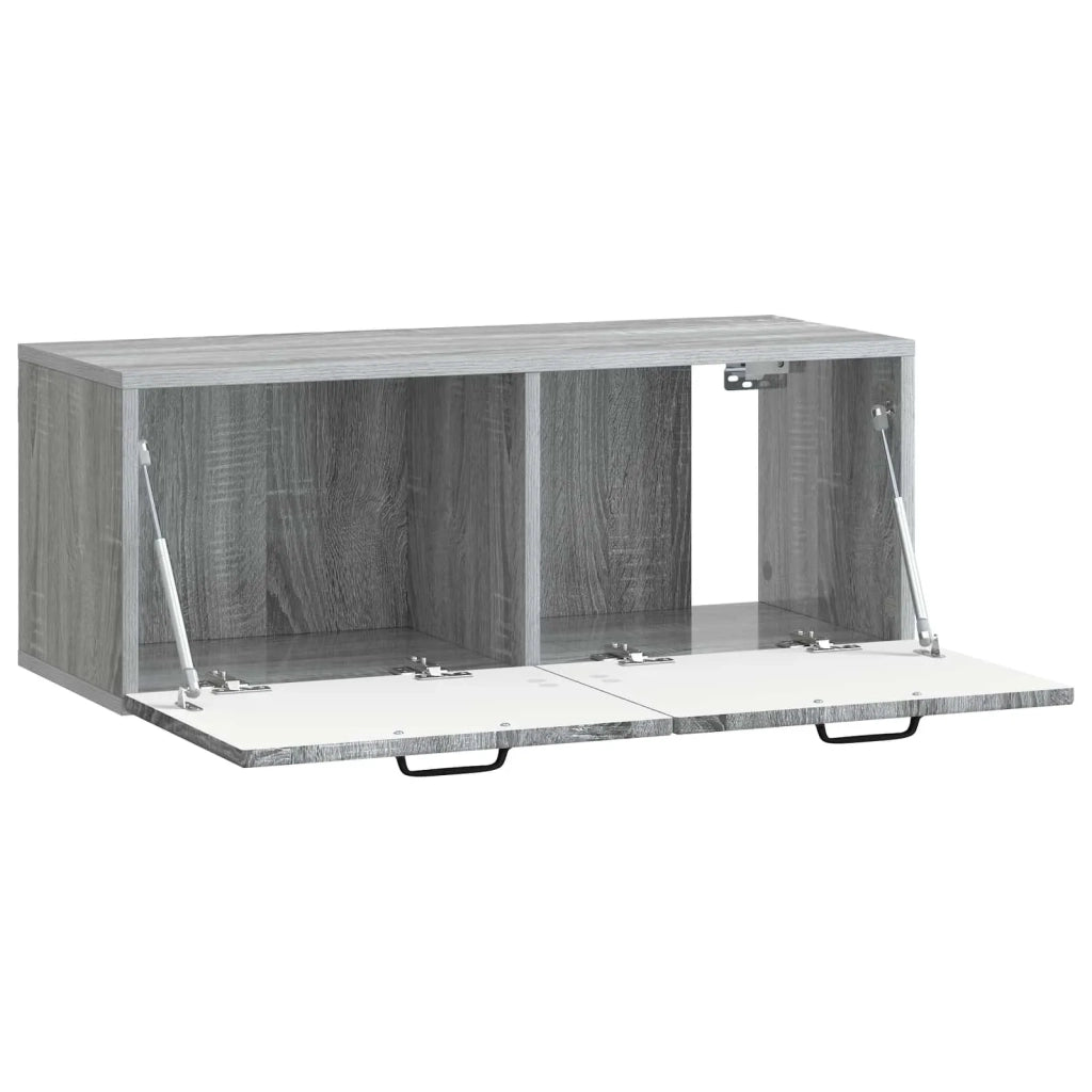 Mobile Porta TV da Muro Grigio Sonoma 78,5 x 31 x 30 cm 899401