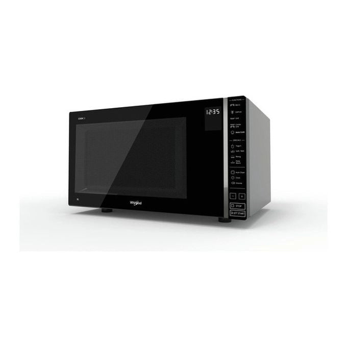Whirlpool MWP 303 SB Superficie piana Microonde combinato 30 L 900 W Nero, Argento