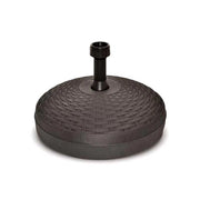 Base Ombrelloni Plastica Antracite Rattan Adriatic