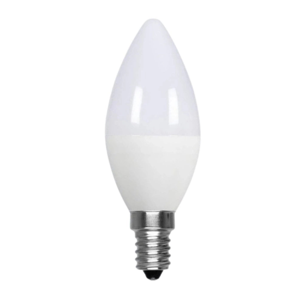 2 Pezzi Lampadina LED E14 C37 Candela 10W 950LM Bianco Freddo 6500K D37X106mm