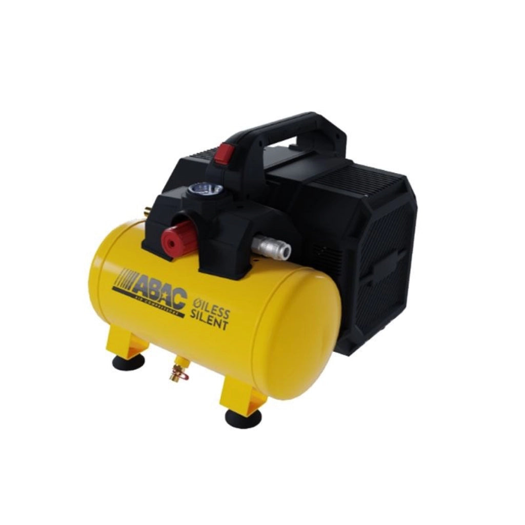 Compressore Silenziato Abac 6 Litri Oil-Free 8 Bar