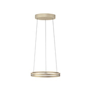 Sospensione anello ottone opaco LED 20W Paul Neuhaus