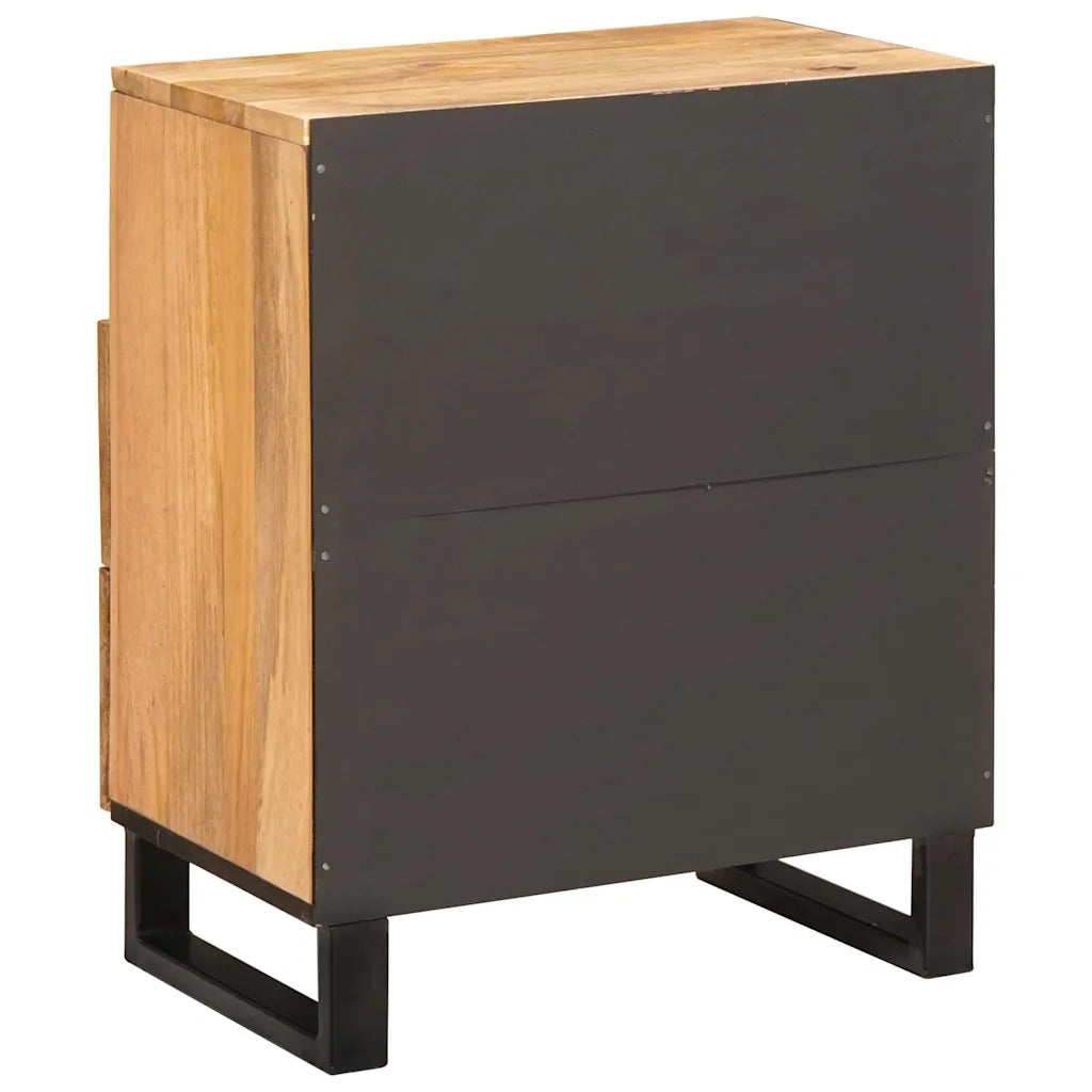 Armadio da Notte con cassetto Naturale 50 x 33 x 60 cm 4018052