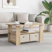 Tavolino da salotto con cassetto Rovere Sonoma 77 x 55 x 42 cm 8000414