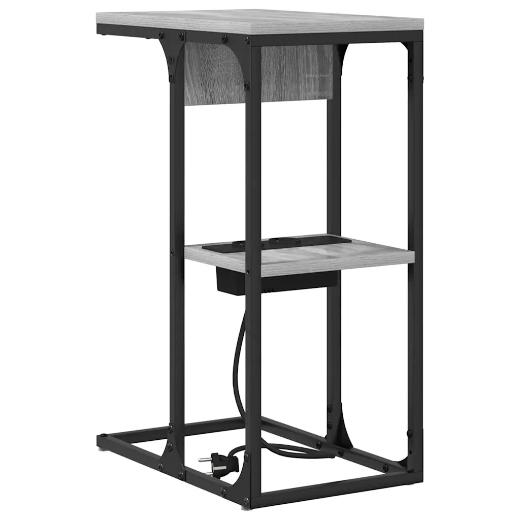 Armadio da Notte Grigio Sonoma 41,5 x 26 x 60,5 cm 859593