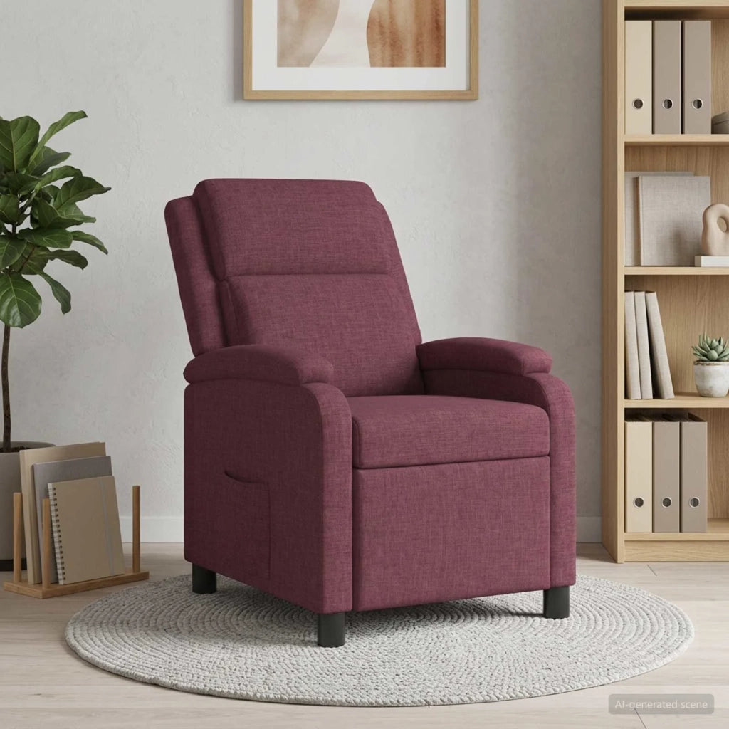 Divano Sedia-Poltrona reclinabile Viola Tessuto 370347