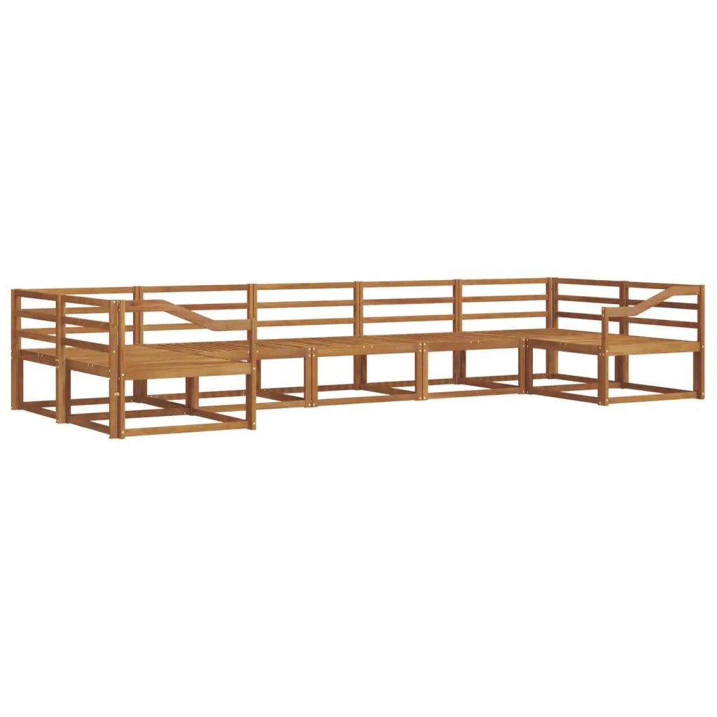 Set di divani da esterno 7 pcs Naturale 3368117