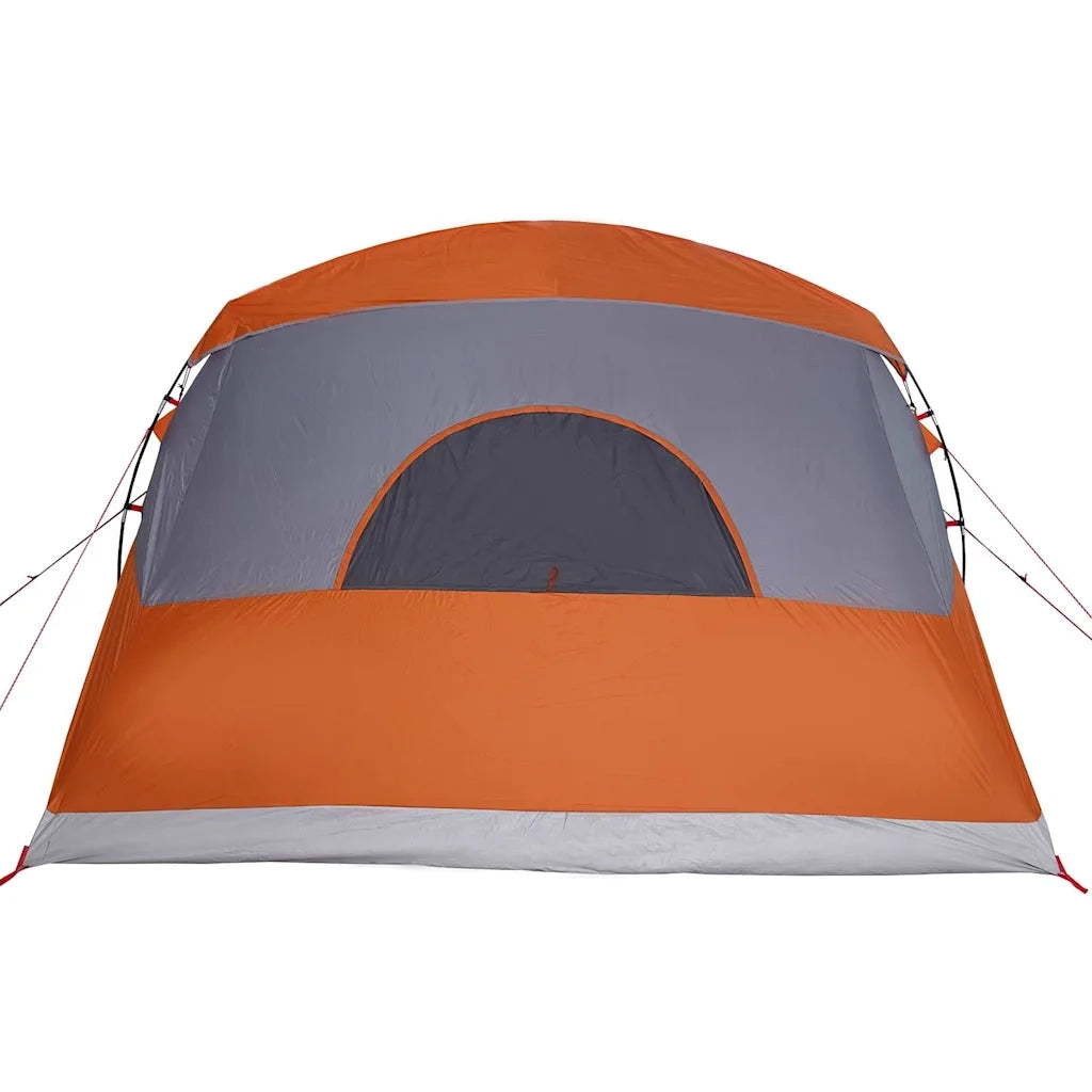 Tenda Familiare con tetto Grigio e arancione 576 x 325 x 213 cm 4100684