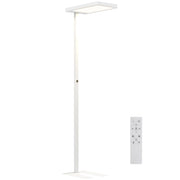 Lampada da terra LED ¨C zephmum ¨C Bianco, metallo, plastica