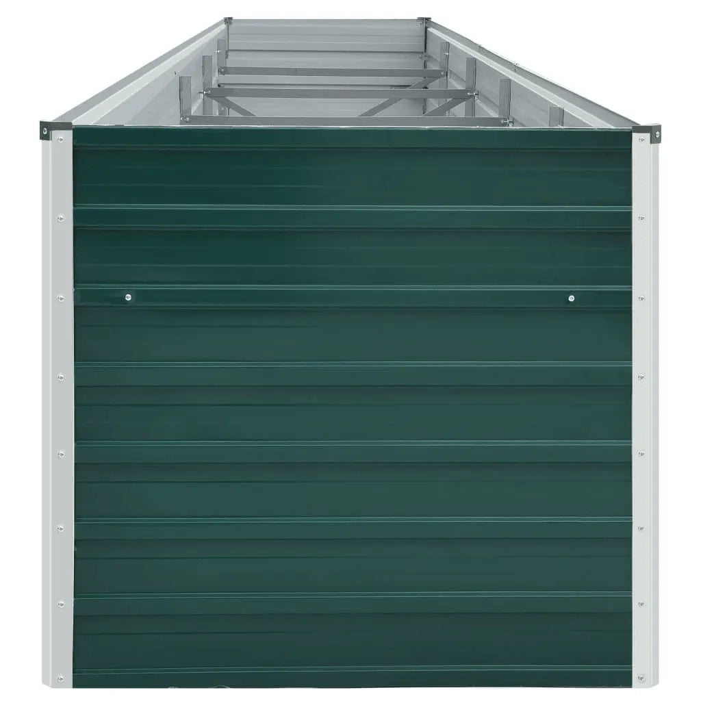Letto Rialzato in Acciaio Zincato 400x80x45 cm Verde cod mxl 66202
