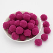 Pomponcini Mini 10 mm - 288 pezzi - Palla di velluto - Creatività per bambini - Palle morbide - Leggero peso - Poliestere