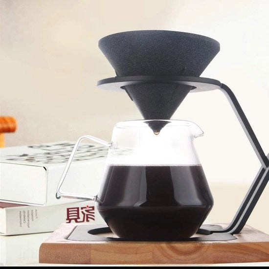 Filtro per caffè e tè - forma conica - apertura 50 micron - estrazione completa - finitura eccellente - duraturo - adatto per caffè e tè