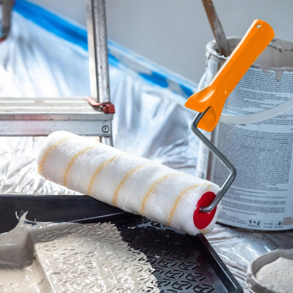 Rullo per pittura KADAX da 20 cm per dipingere pareti con manico.