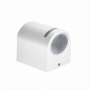 Trade Shop - Applique Esterno Parete Facciate Giardino Lampada Muro Attacco Gu10 Ip54 Gn-wl061 - Bianco