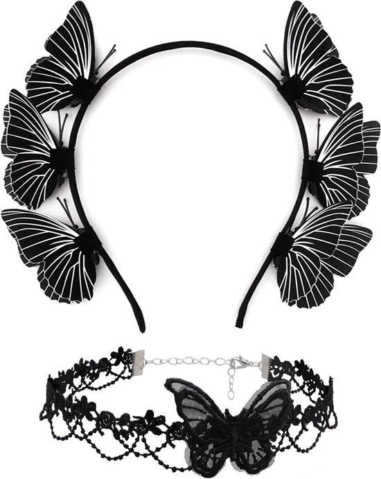 Accessorio per capelli e fascia per capelli - Accessori per donne - Costume da carnevale - Abbigliamento da sera - 195 x 16 cm