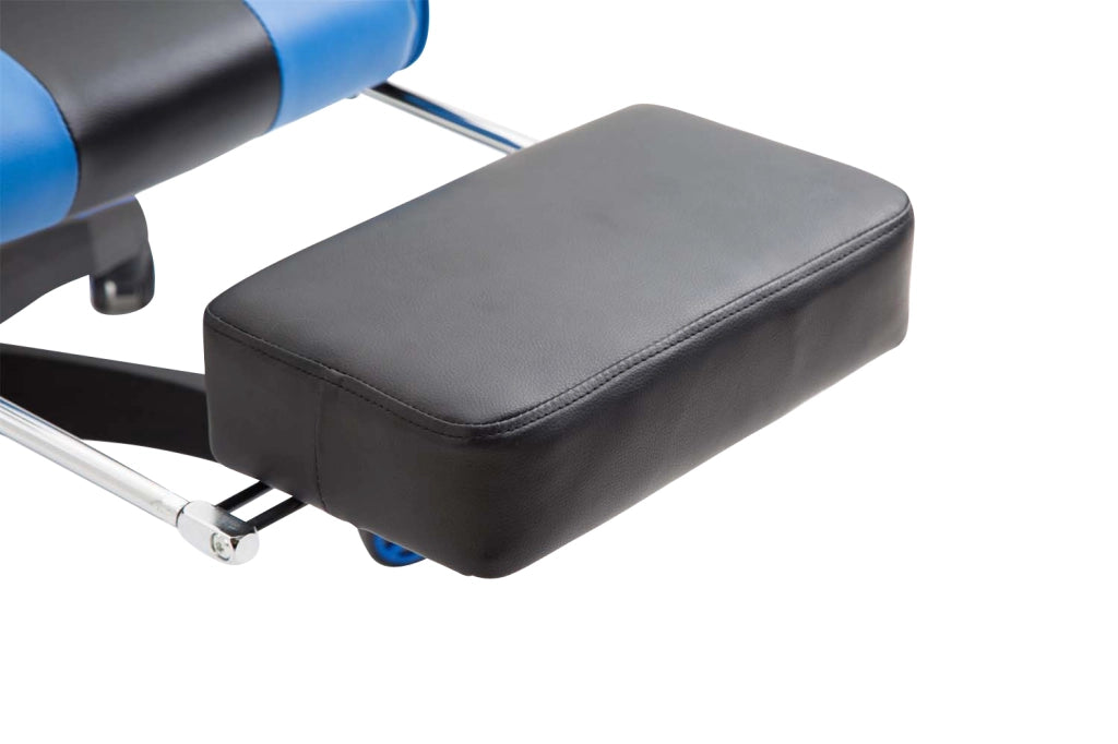 Poltrona gaming IGNITE in similpelle Nero/blu