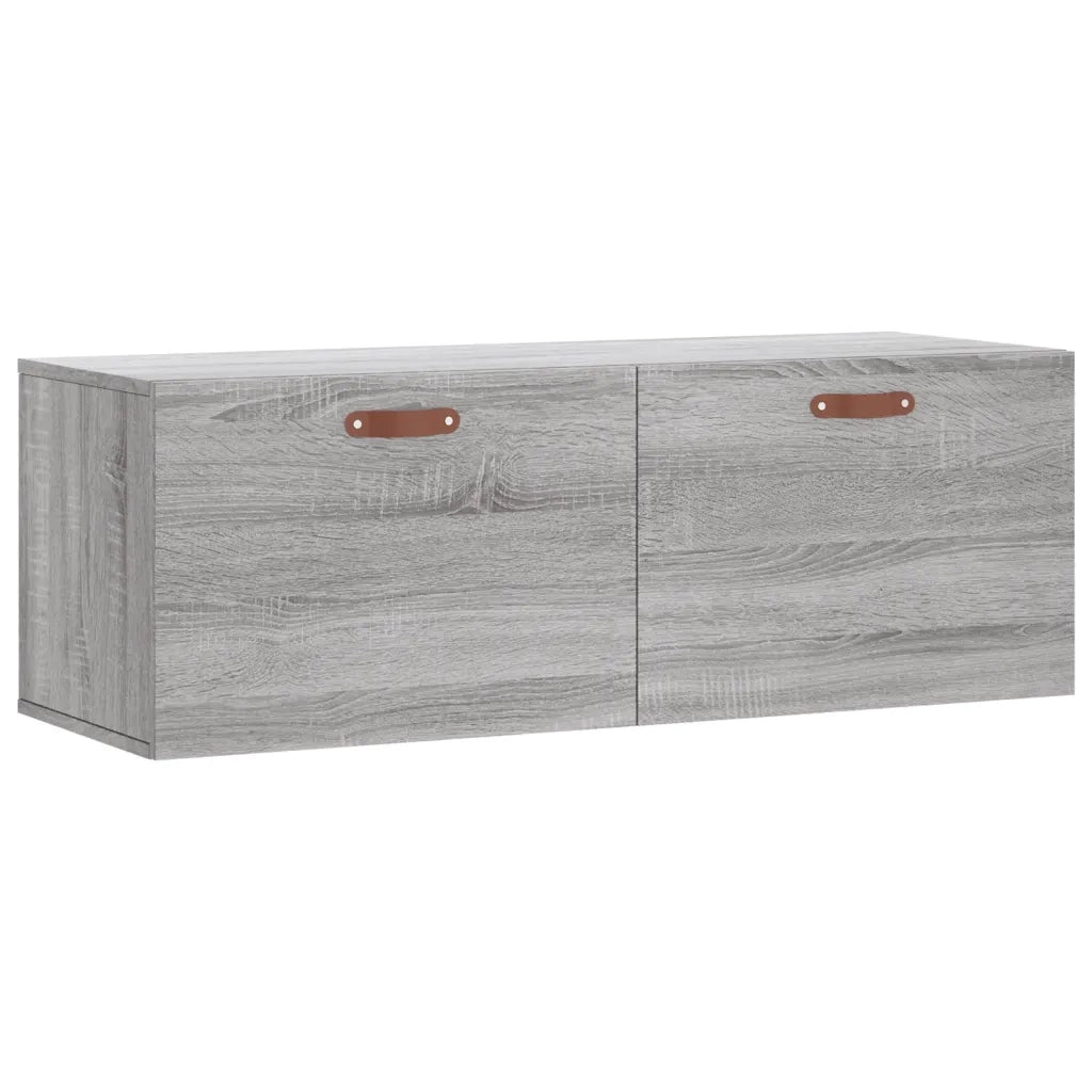 Mobile a Parete Grigio Sonoma 100x36,5x35 cm Legno Multistratocod mxl 81441