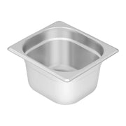 Contenitore gastronorm GN 1/6 in acciaio inox - 100 mm 14_0000531