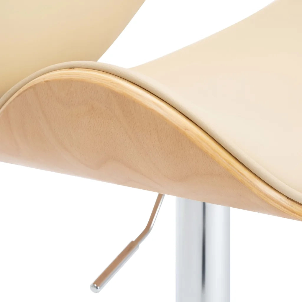 Sedia da Bar Crema in Similpelle 287411