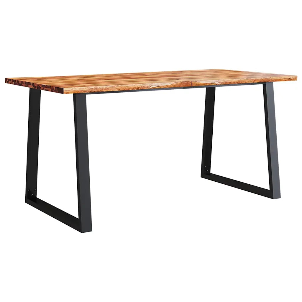 Tavolo da Pranzo | Tavolo da cucina Bordi Vivi 160x80x75 cm Legno Massello Acacia