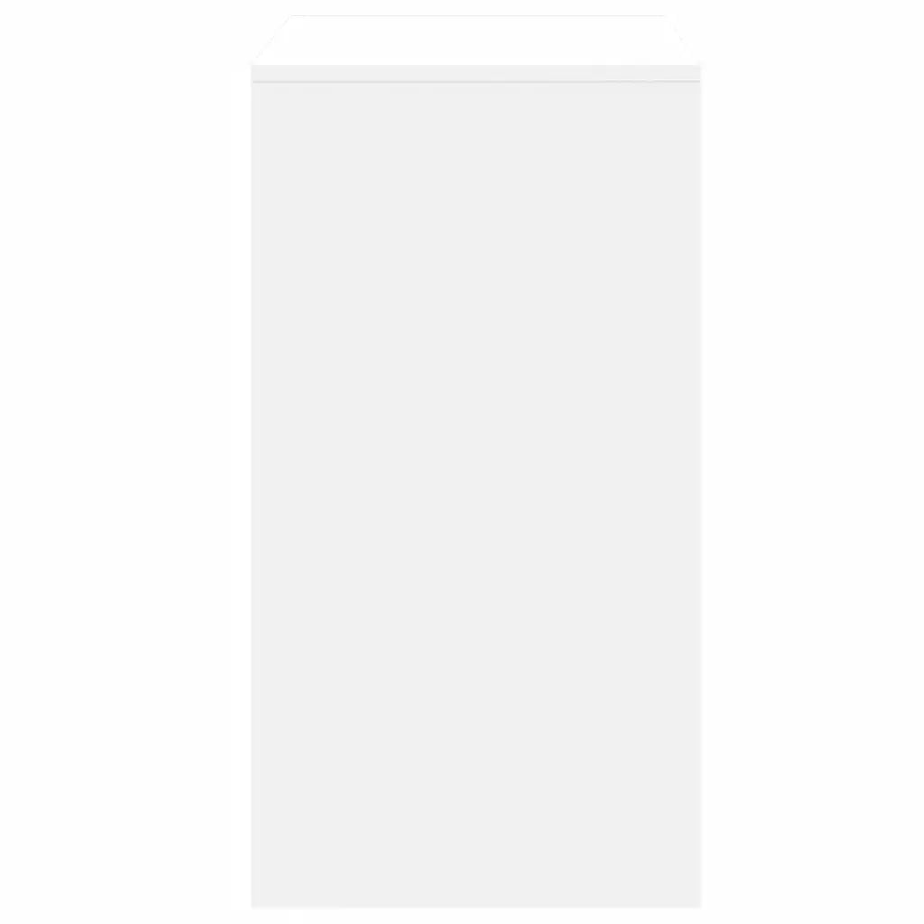 vidaXL Toeletta e Sgabello Bianco 60x40x113,5 cm