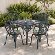 Cuscini per Sedia in 4 Pezzi SOEST 4 pz 100% Poliestere 946314