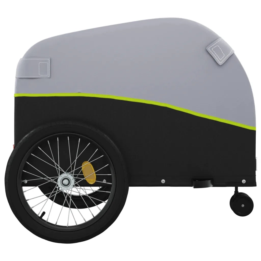 Rimorchio da Bici Nero e Verde 45 kg in Ferro CFW1115188