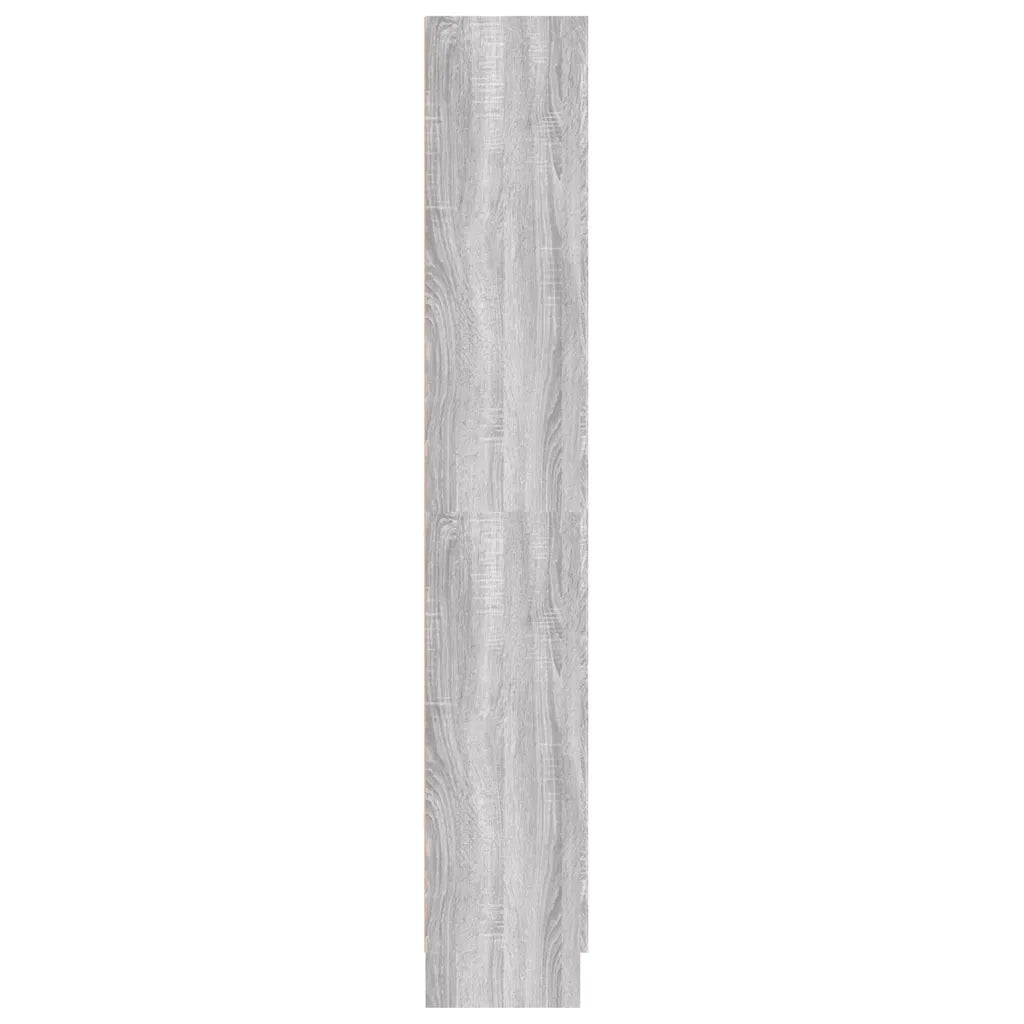 Comodino Grigio Sonoma 82,5x30,5x185,5 cm in Legno Multistrato 815115