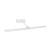 SAYA - Applique da Bagno LED 12W IP44 3000K 950lm in Metallo Verniciato Bianco - Illuminazione per Specchi e Quadri - Rossini Group